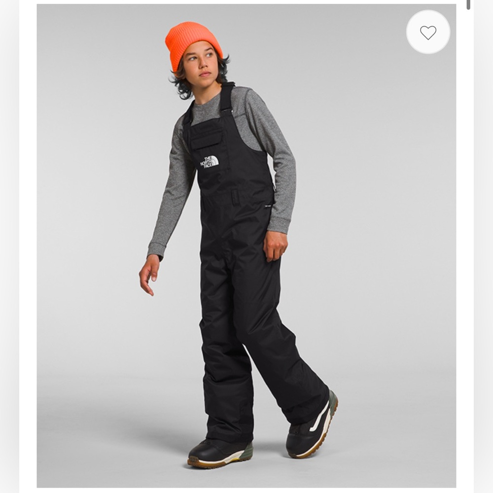Youth North Face Snow Bibs